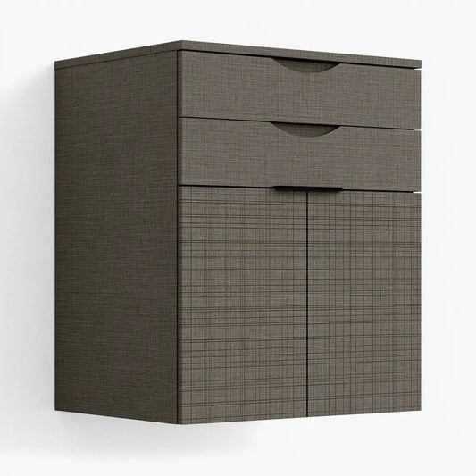 Cassettiera dalle linee moderne, bianco, per la casa